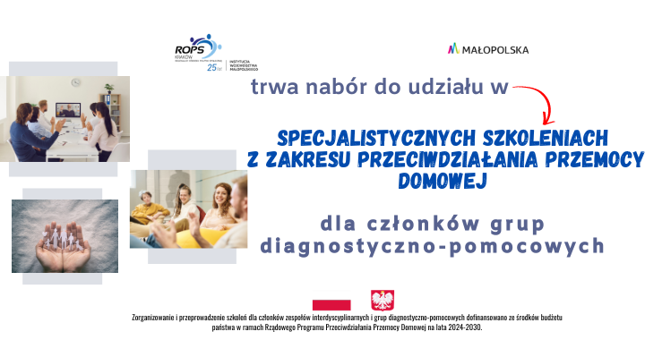 Nabór na szkolenia specjalistyczne dla członków grup diagnostyczno-pomocowych