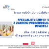 Nabór na szkolenia specjalistyczne dla członków grup diagnostyczno-pomocowych